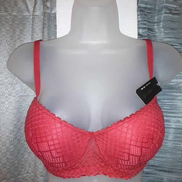 Youmita 36B Samba Symmetrical Mesh Bra and Medium Panty NWT - Picture 4 of 10